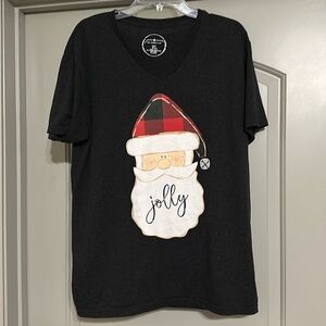 SANTA T SHIRT | EUC